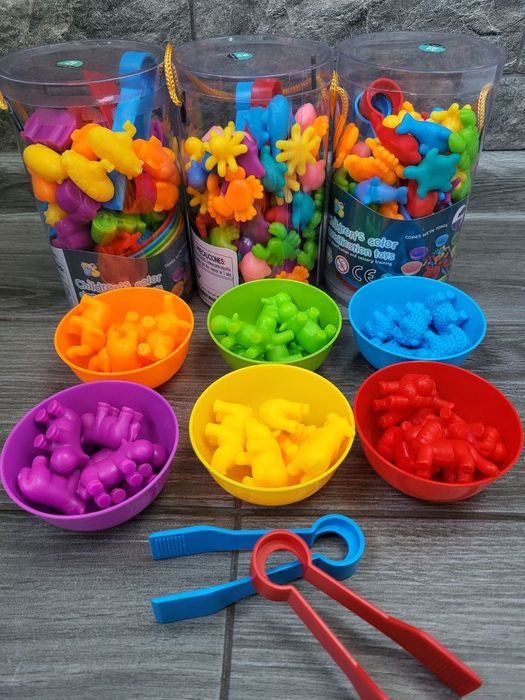 Сортер Монтессорі по кольорах