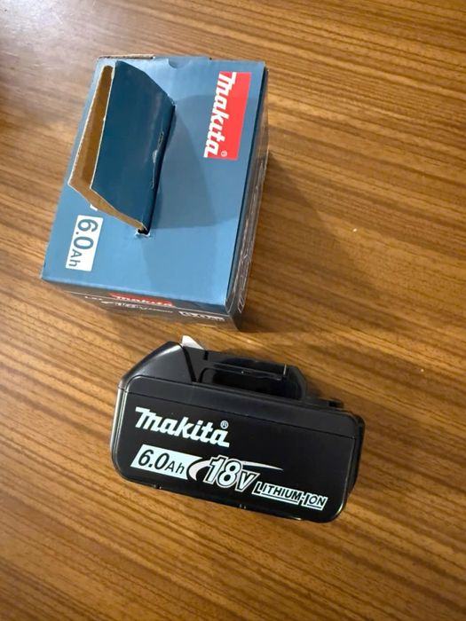 Baterie 18V 6.0 makita (2szt)