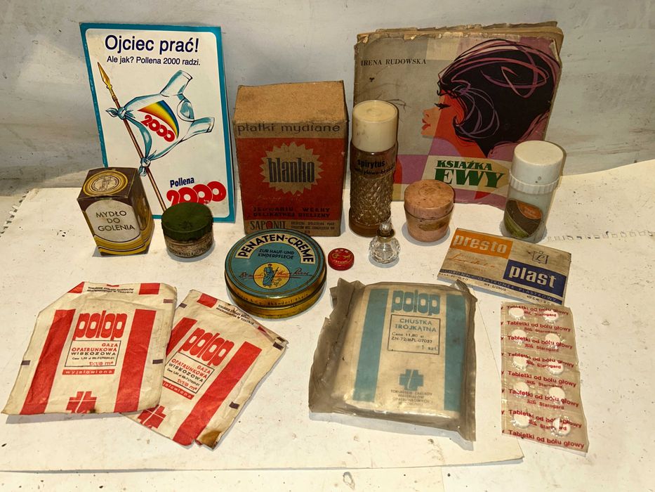 Zestaw do Pielęgnacji PENATEN,MYDŁO i inne z PRL !