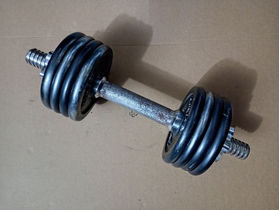 Barra Halter individual 28mm Decathlon para musculação