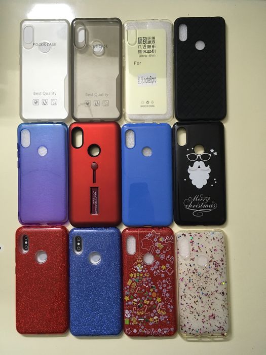 Чохол до xiaomi redmi Note 6, 8  силикон накладка, бампер