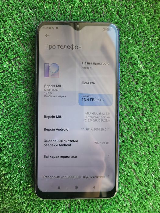 Xiaomi redmi 9 3/32