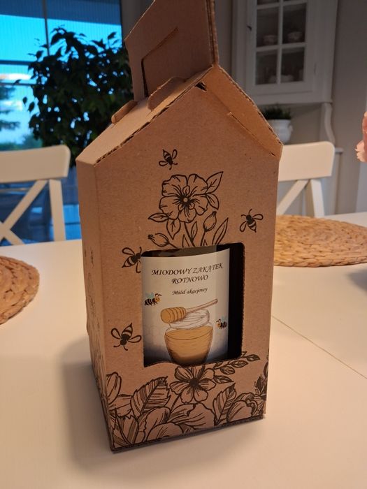 Miód akacjowy 2025r. Sloik 0.9l 1.2kg 50zl