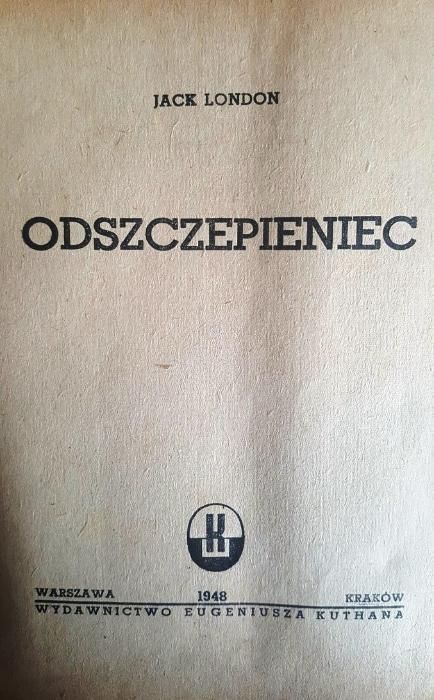 Stare wydanie - Odszczepieniec