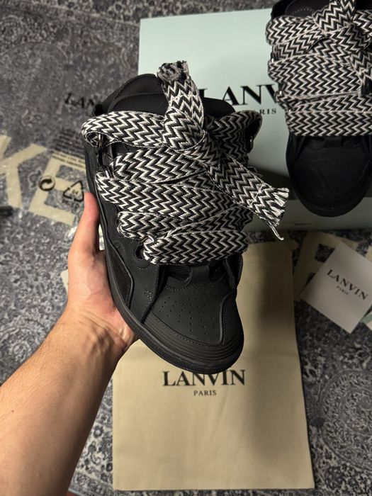 Кросівки Lanvin Curb / Ланвін карб/ Ланвин карб