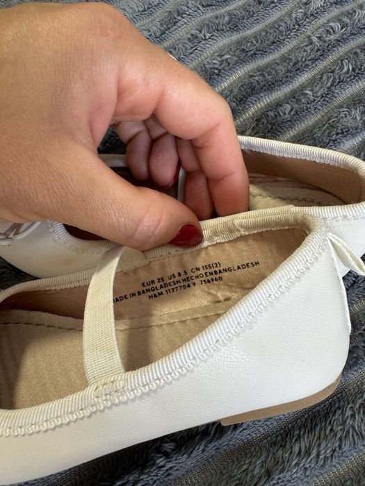 Туфлі на дівчинку h&m
