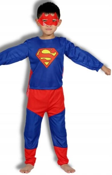 Nowy strój karnawałowy Superman 104, 110 ,116