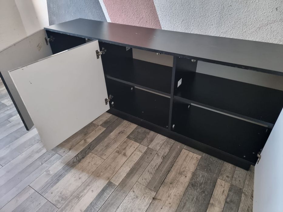 Komoda używana czarna