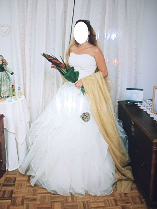 Vestido de Noiva La Sposa (2004) Véu Alverca Do Ribatejo E
