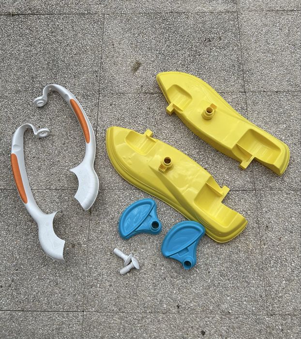Andador Chicco Quattro com acessorios