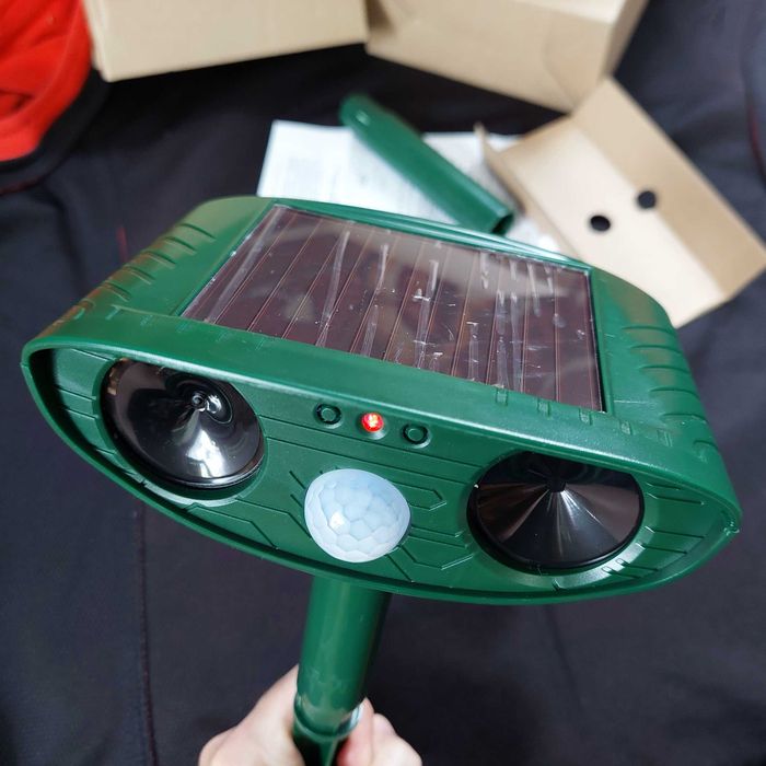 Мощный садовый отпугиватель собак, птиц, мышей и животных (відлякувач)