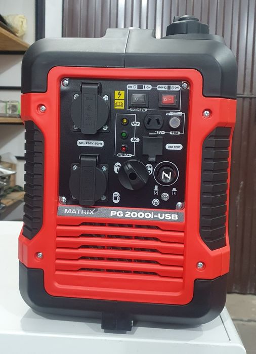 Генератор інверторний Matrix PG 2000i-USB НІМЕЧЧИНА