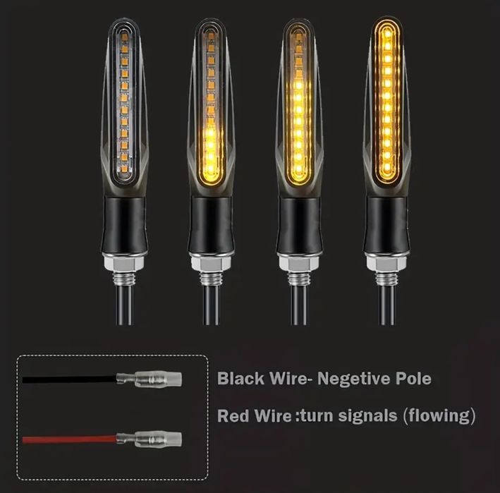 Мотоциклетные лед поворотники