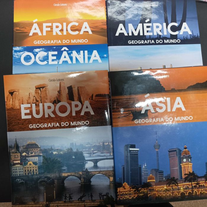 Geografia do Mundo  Europa, Ásia, América, África e Oceânia