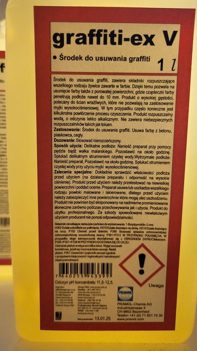 Graffiti-ex V 1 L (2 opakowania)