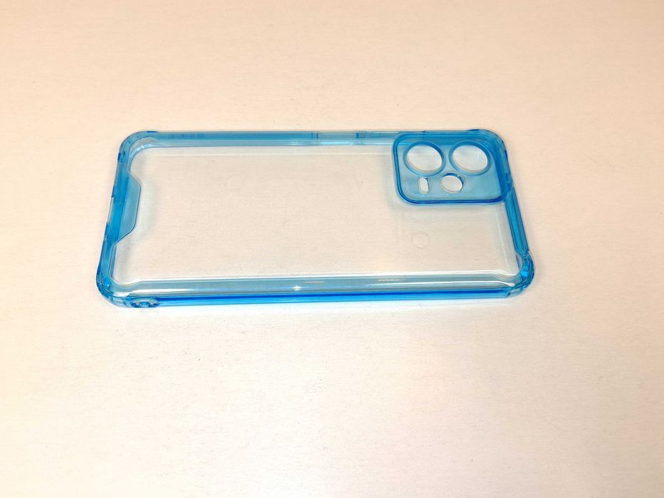 Z066 Etui Niebieskie Xiaomi Redmi Note 12 5G / Poco X5 +Szkło9D Zestaw