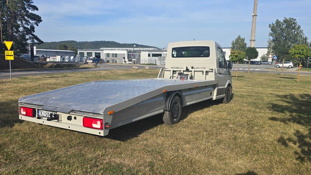 Volkswagen Crafter Man Zabudowa Autolaweta Laweta Najazd Aluminium