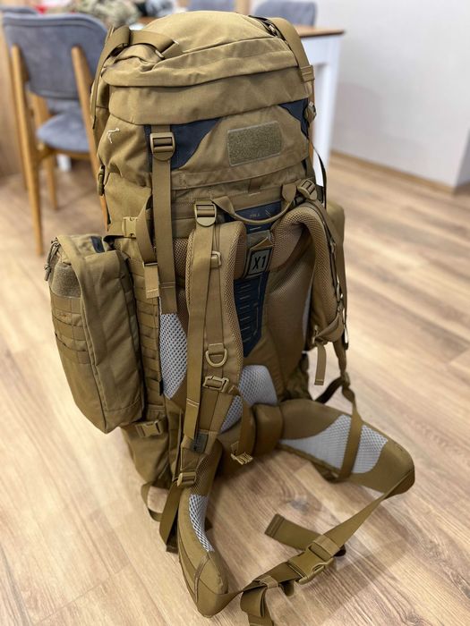 Тактичний Німецький рюкзак Tasmanian Tiger Range Pack MK2 Coyote Brown