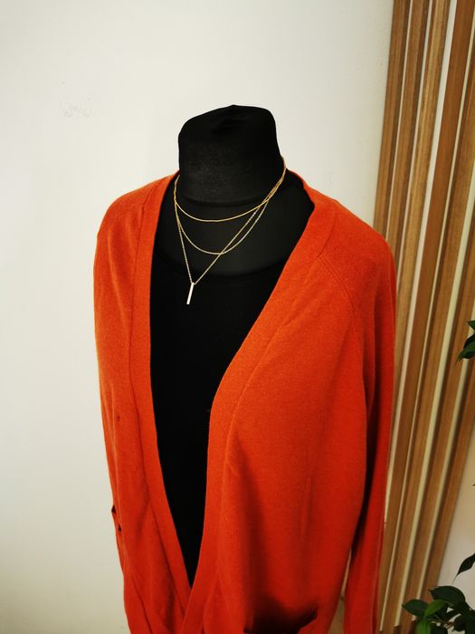 Sweter, kardigan wełniany, fatface, rozmiar 16, 44, XXL