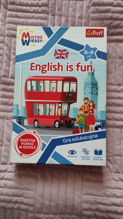 Gra planszowa nauka angielskiego