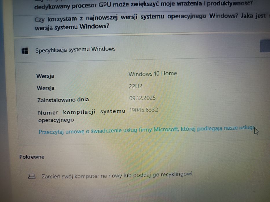 Laptop Lenovo stan bardzo dobry.