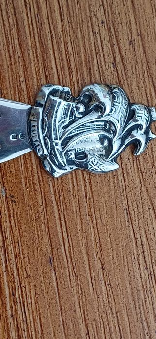 Abre cartas em prata