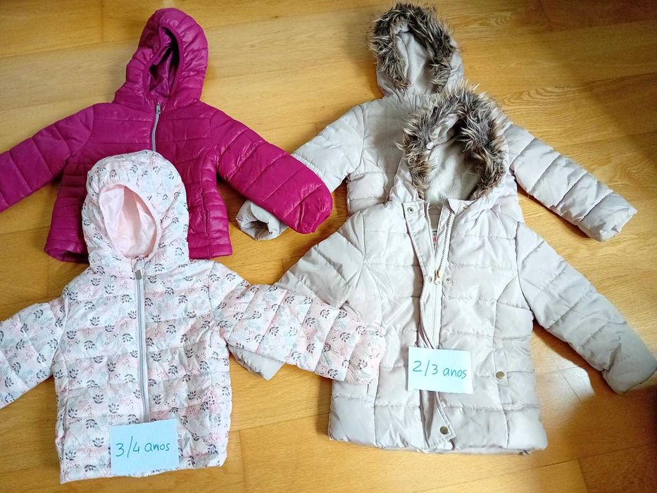 Lote roupa inverno criança - 4/5 anos e 5/6 anos