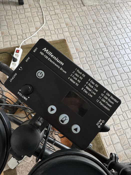 Kit Bateria Eletrônica Millenium HD-120