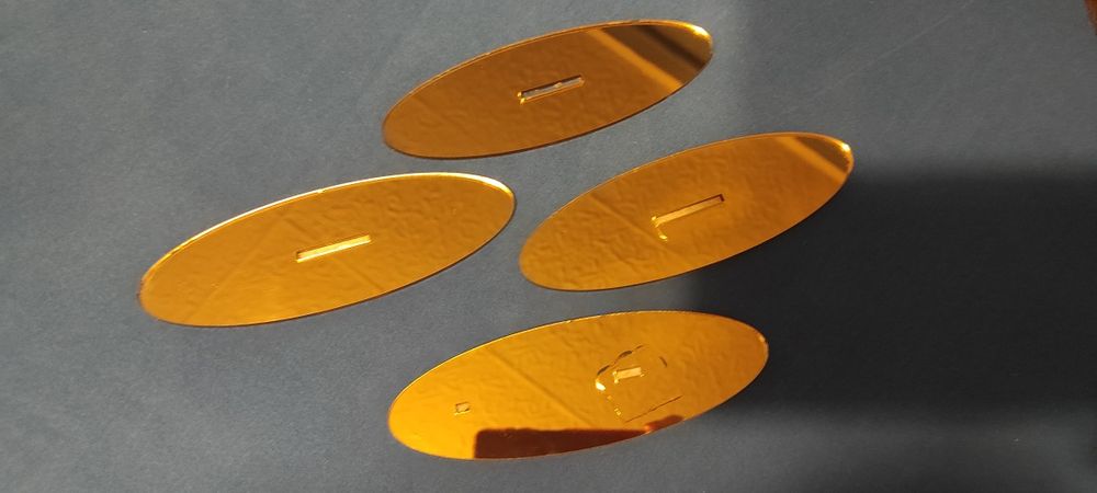 Topper na tort numery na stoły ślub wesele