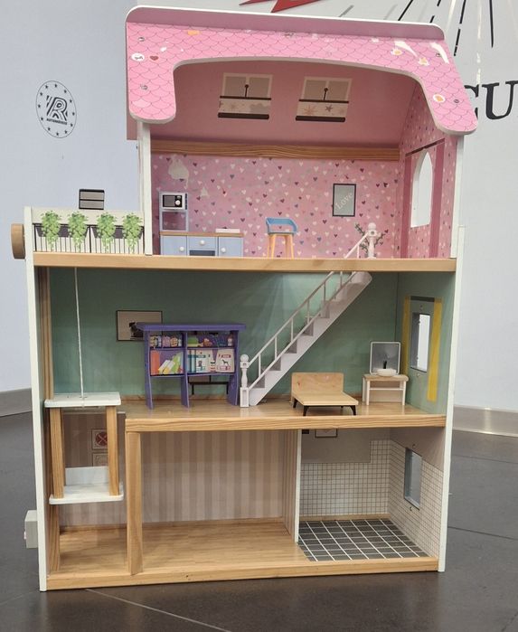 Casa   bonecas  brinquedo