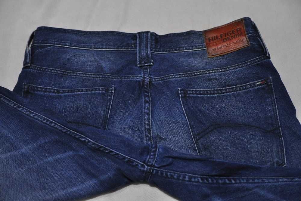 TOMMY HILFIGER ROGAR M 88cm 32/32  męskie spodnie jeansowe straight loose s4v