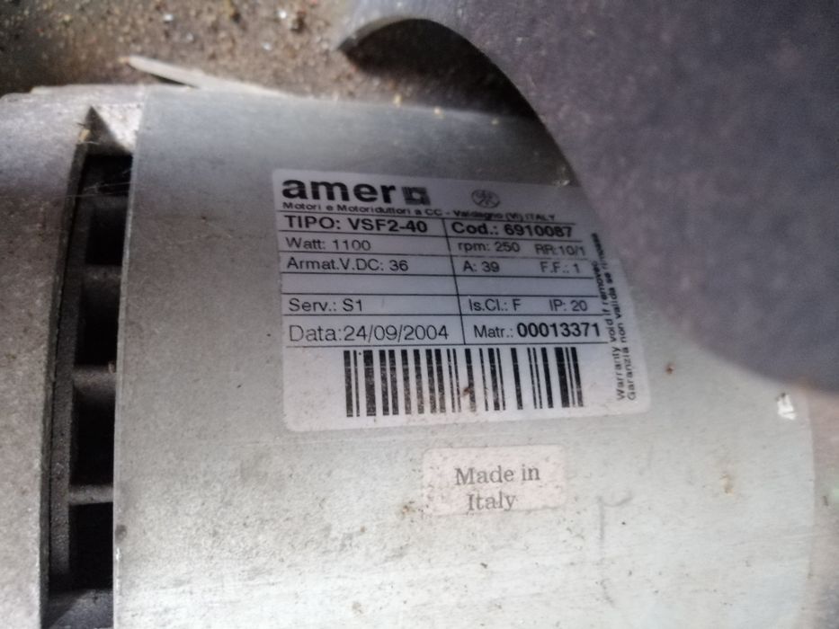 Silnik zamiatarki Nilfisk amer vsf2-40