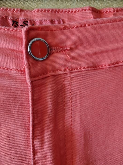 Morelowe rybaczki jeansowe Plus Size