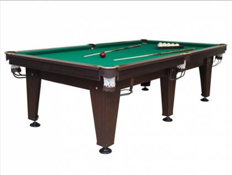 Більярдний стіл 12 фут камінь більярд стол шари сукно кий ткань полка