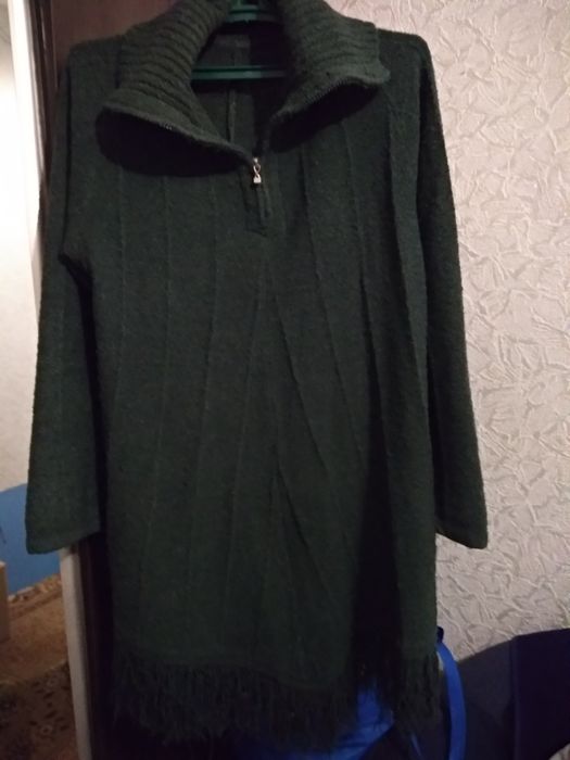 Теплое платье,  туника для беременных