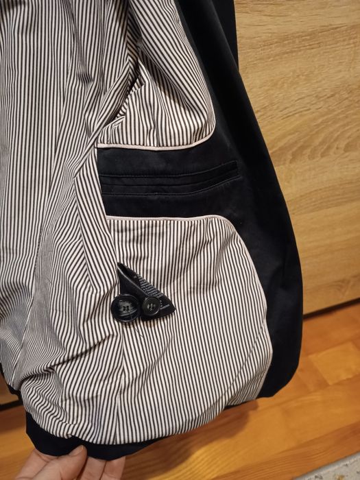Żakiet marynarka czarna 36
