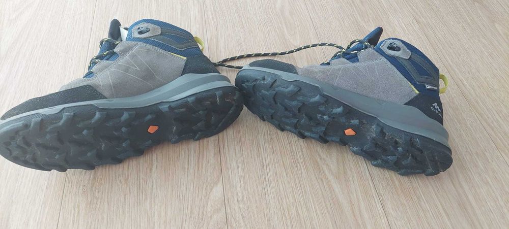 Botas de caminhada montanha criança mh 50 tamanho 380 quechua