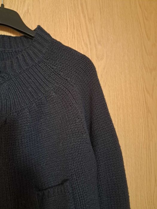 Sweter granatowy r.160