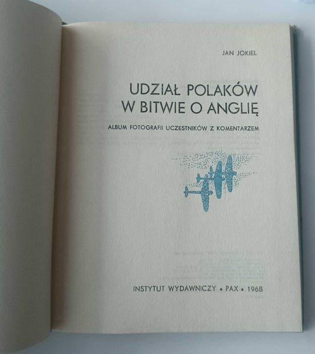 Udział Polaków w Bitwie o Anglię 1968 Używana Dobry
