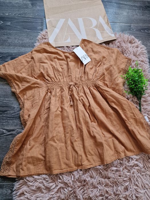 Zara tunika plażowa nowa r. 6-9 lat