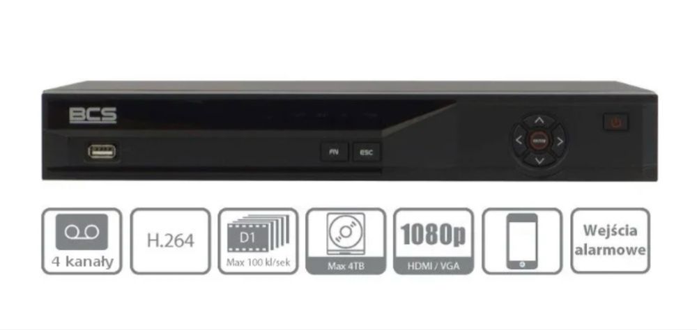 Rejestrator BCS - DVR 0401QE-II