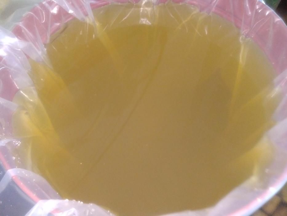 Бочка конусна 200л для меду з пакетом, з перфорацією на дні