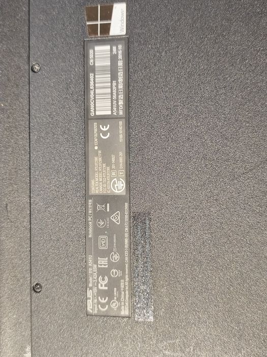 Laptop asus A541U