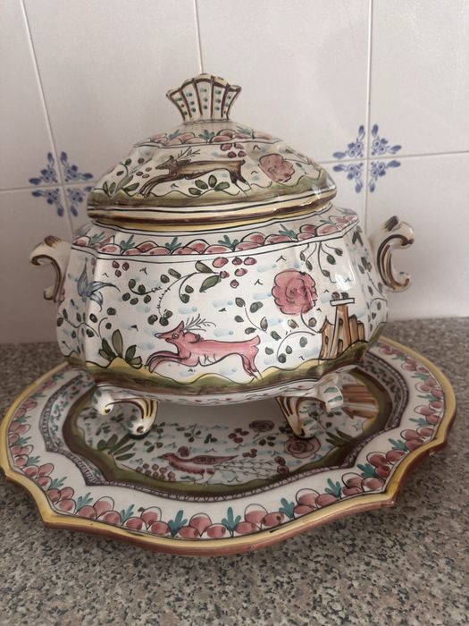 Terrina louça antiga