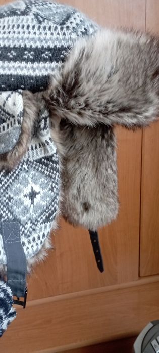 Шапка ушанка тепла теплая