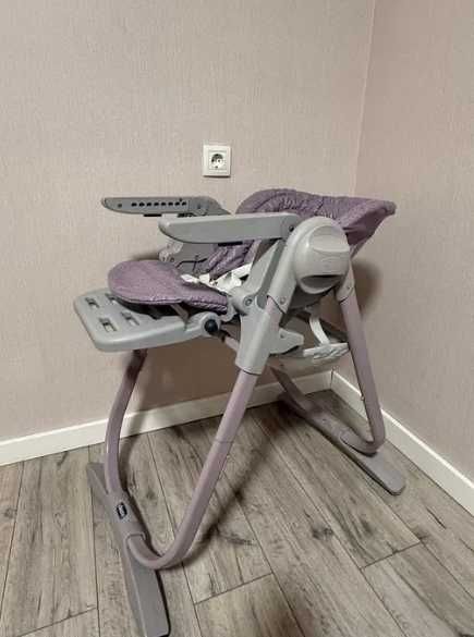 Крісло для годування Chicco polly magic 3в1 стульчик для кормления