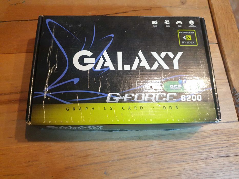 Galaxy Geforce 6200 AGPx8 box