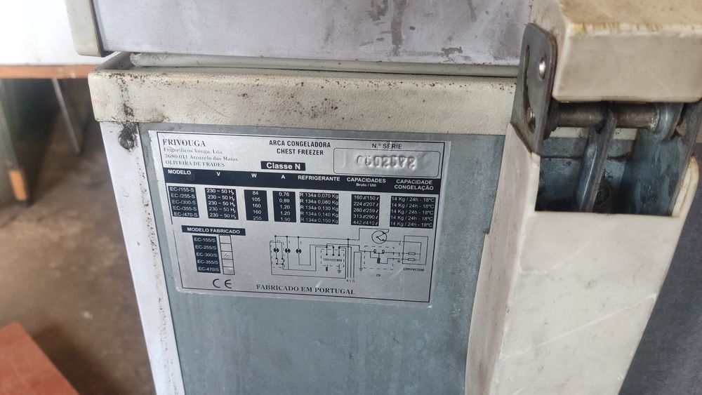 Arca congeladora 280l