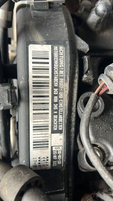 Motor volkwagen  1.6 TDI 2017 ref: DGD