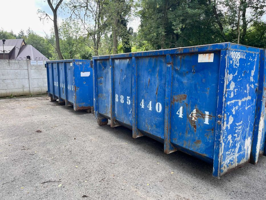 wynajem kontenerów na gruz odpady poremontowe wełna styropian